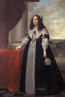 Cecilia Renata, 1611–1644, Archduchess of Austria, queen of Poland, married..., 1643. Creator: Peter Danckerts de Rij.