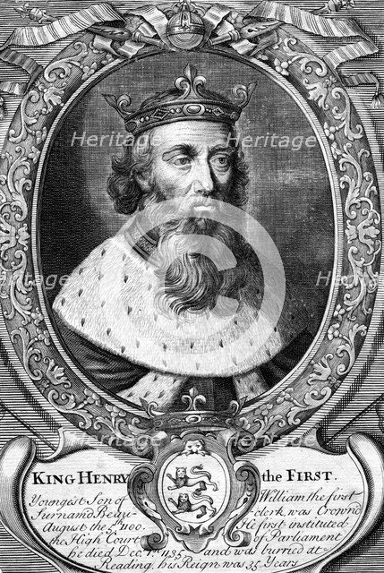 Henry I, King of England. Artist: Unknown