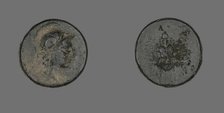 Coin Depicting the Goddess Athena, about 200-133 BCE. Creator: Unknown.