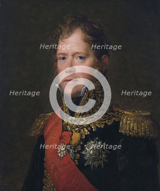 Portrait of Marshal Michel Ney (1769-1815), ca 1805. Artist: Gérard, François Pascal Simon (1770-1837)