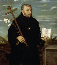 Saint Nicholas of Tolentino, 1556-1557. Creator: Moroni, Giovan Battista (1520/25-1578).