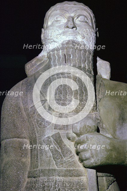 Statue of the Babylonian King Shalmaneser III. Artist: Unknown