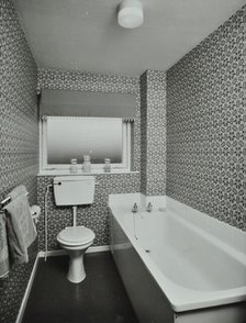 45 Enfield Chase, Houghton Regis, Dunstable, Bedfordshire: bathroom, 1971. Creator: Unknown.