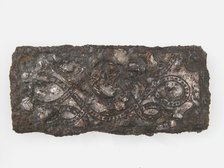 Belt Plate, Frankish, 7th century. Creator: Unknown.