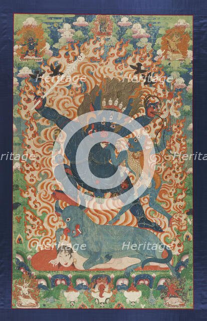 Yama and Yami (image 1 of 21), between c1675 and c1725. Creator: Anon.