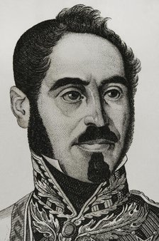 Joaquín Baldomero Fernández-Espartero Alvarez de Toro (1793-1879), 1845. Creators: Pedro Celestino Mare, Manuel Miranda.