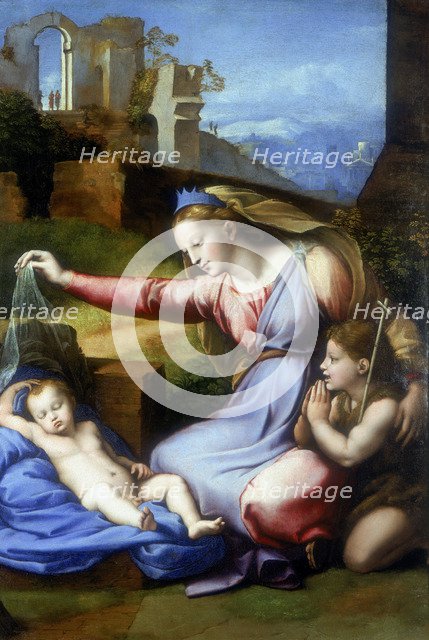 'The Virgin of the Veil', early 16th century. Artist: Raphael