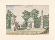 Shrine at Negapatnam on the coast of Coromandel, 1785. Creator: Jan Brandes.