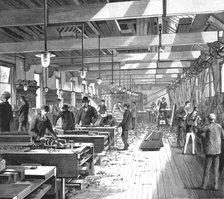 ''The Walker Engineering Laboratories at Liverpool; The Wood-working Department', 1890. Creator: Unknown.