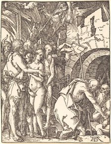 Christ in Limbo, probably c. 1509/1510. Creator: Albrecht Durer.