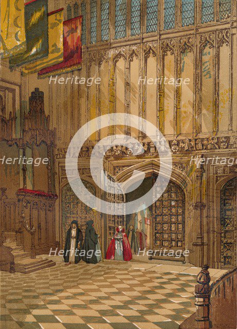'Westminster Abbey. - Henry The Seventh's Chapel', c1845, (1864). Artist: Unknown.