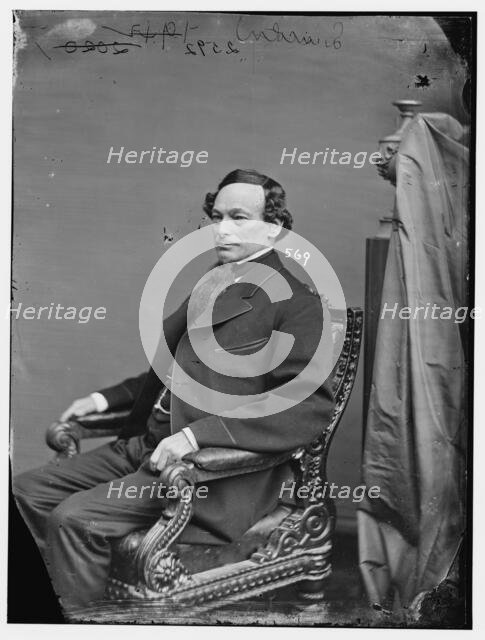 William Slosson Lincoln of New York, between 1860 and 1875. Creator: Unknown.