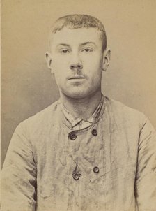 Leger. Joseph. 16 ans, né à Marseille (Bouches-du-Rhône). Jardinier. Fabrication d'engins ..., 1894. Creator: Alphonse Bertillon.