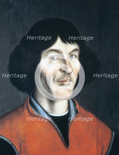 Nicolas Copernicus, Polish astronomer, 16th century. Artist: Anon