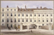 Lincoln's Inn Fields, Holborn, London, c1835. Artist: Thomas Hosmer Shepherd