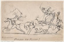 Road to Ruin!, April 1, 1803., April 1, 1803. Creator: Unknown.
