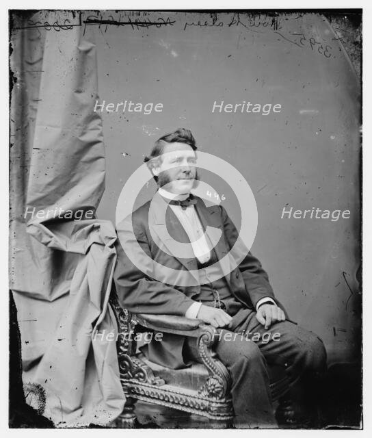 George Armstrong Halsey of New Jersey, between 1860 and 1875. Creator: Unknown.