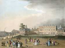 Buckingham Palace, London, 1809. Artist: Augustus Charles Pugin.