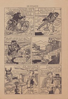 'Desperate Desmond', cartoon strip, c1955.  Creator: Shirley Markham.
