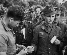 German Prisoners of War, Somewhere in Italy, 1943-1944. Creator: British Pathe Ltd.