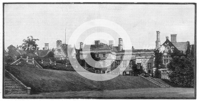 Newstead Abbey, Nottinghamshire, 1888. Artist: Unknown