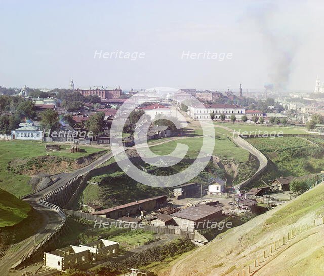 City of Perm - General view, 1910. Creator: Sergey Mikhaylovich Prokudin-Gorsky.