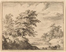 Winding River, probably c. 1645/1656. Creator: Allart van Everdingen.