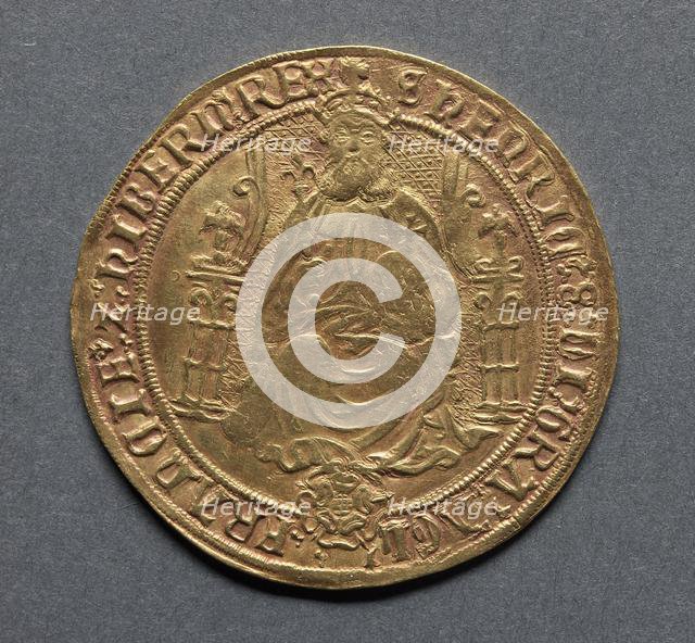 Sovereign (obverse), 1544-1547. Creator: Unknown.