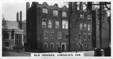 'Old Houses, Lincoln's Inn', London, c1920s. Artist: Unknown