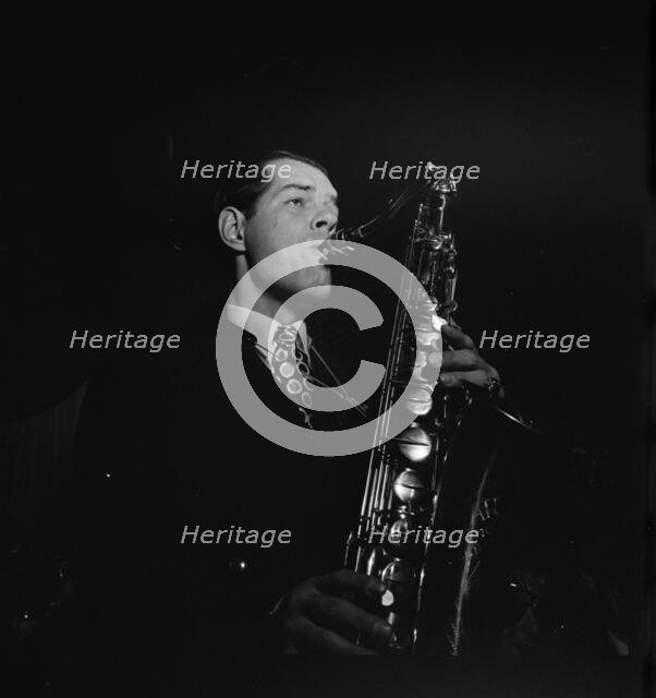 Portrait of Tex Beneke, New York, N.Y.(?), ca. Jan. 1947. Creator: William Paul Gottlieb.