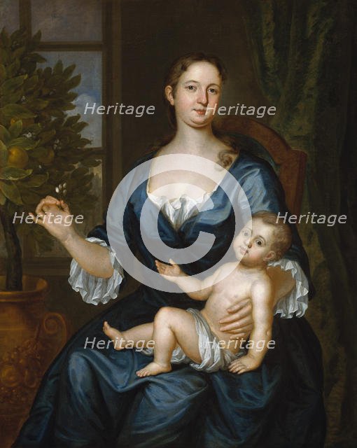Mrs. Francis Brinley and Her Son Francis, 1729. Creator: John Smibert.