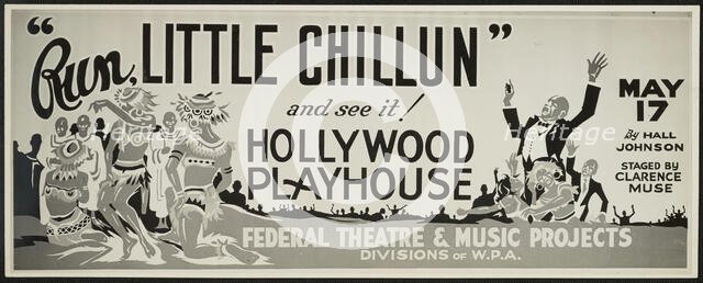 Run, Little Chillun, Los Angeles, [193-]. Creator: Unknown.