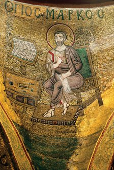 Saint Mark the Evangelist. Artist: Byzantine Master  
