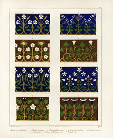 Floriated ornament: a series of thirty-one designs by Augustus Welby Pugin, architect..., 1849. Creator: H C Maguire.