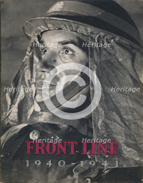 'Frontline 1940-1941': front page, 1942. Artist: Unknown.