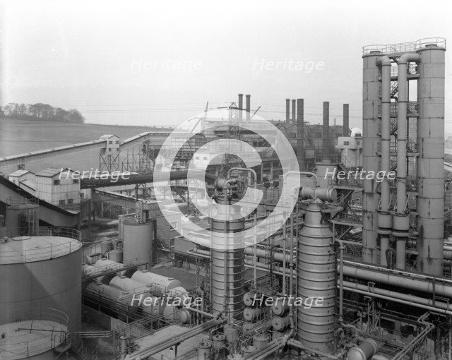 Carr House Gas Works, Rotherham, South Yorkshire, 1957.  Artist: Michael Walters