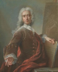 Self-Portrait, 1734. Creator: Charles-Antoine Coypel.