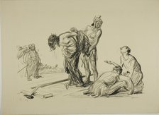 Christ Stripped of His Clothes, 1909. Creator: Jean Louis Forain.