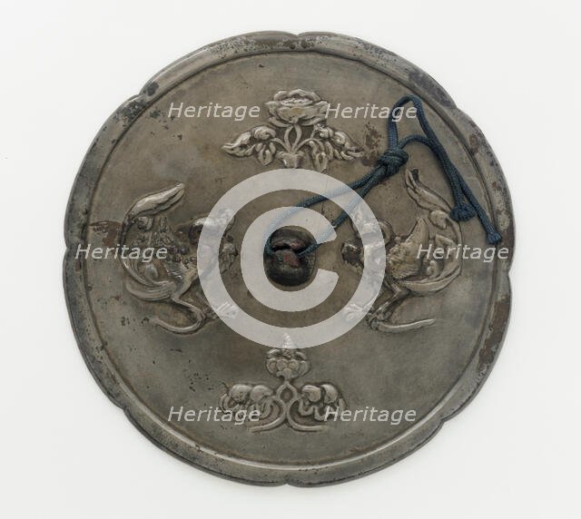 Mirror, Tang dynasty, 8th century. Creator: Unknown.