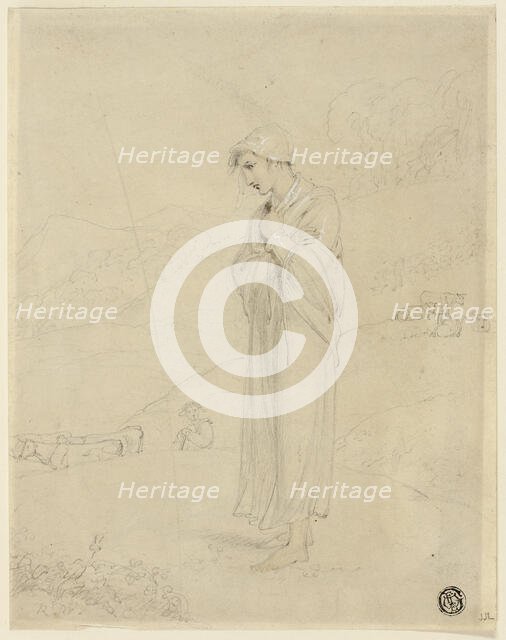 Shepherdess, 1810/20. Creator: Richard Westall.
