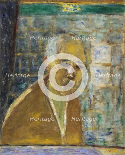 Self-Portrait at the age of 78, 1945. Creator: Bonnard, Pierre (1867-1947).