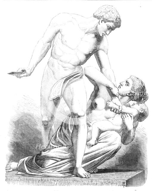 "The Massacre Of The Innocents" (Royal Academy Gold Medal, Sculpture), By Mr. Henry Wiles, 1868. Creator: Unknown.