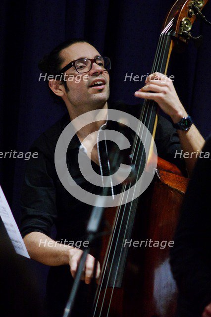 Ricardo Rodriguez, Watermill Jazz Club, Dorking, Surrey, Jan 2016. Artist: Brian O'Connor.