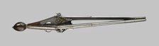 Triple-Wheellock Pistol, Strasbourg, 1610/20. Creator: Unknown.