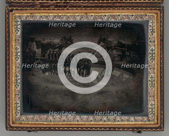 Untitled (Gold Washers), 1853. Creator: Unknown.