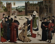 The Prophecy of the Tiburtine Sibyl, c1473-1477. Creator: Master of the Tiburtine Sibyl.