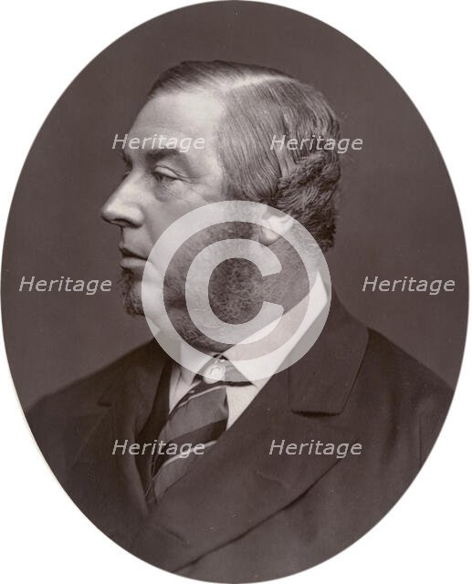 George Sclater-Booth MP, President of Local Government Board, 1878. Creator: Lock & Whitfield.