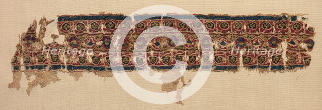 Fragment of a Tiraz-Style Textile, 1081 - 1101. Creator: Unknown.