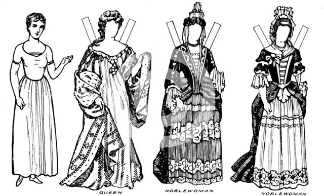 'The Gallery of British Costume: Some of the Dresses Worn in Anne's Reign', c1934. Artist: Unknown.