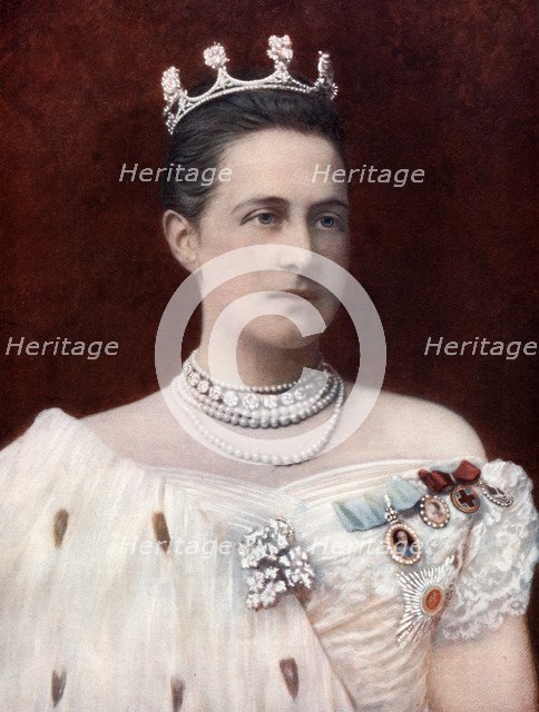Princess Olga Konstantinovna of Russia, late 19th-early 20th century. Artist: Unknown